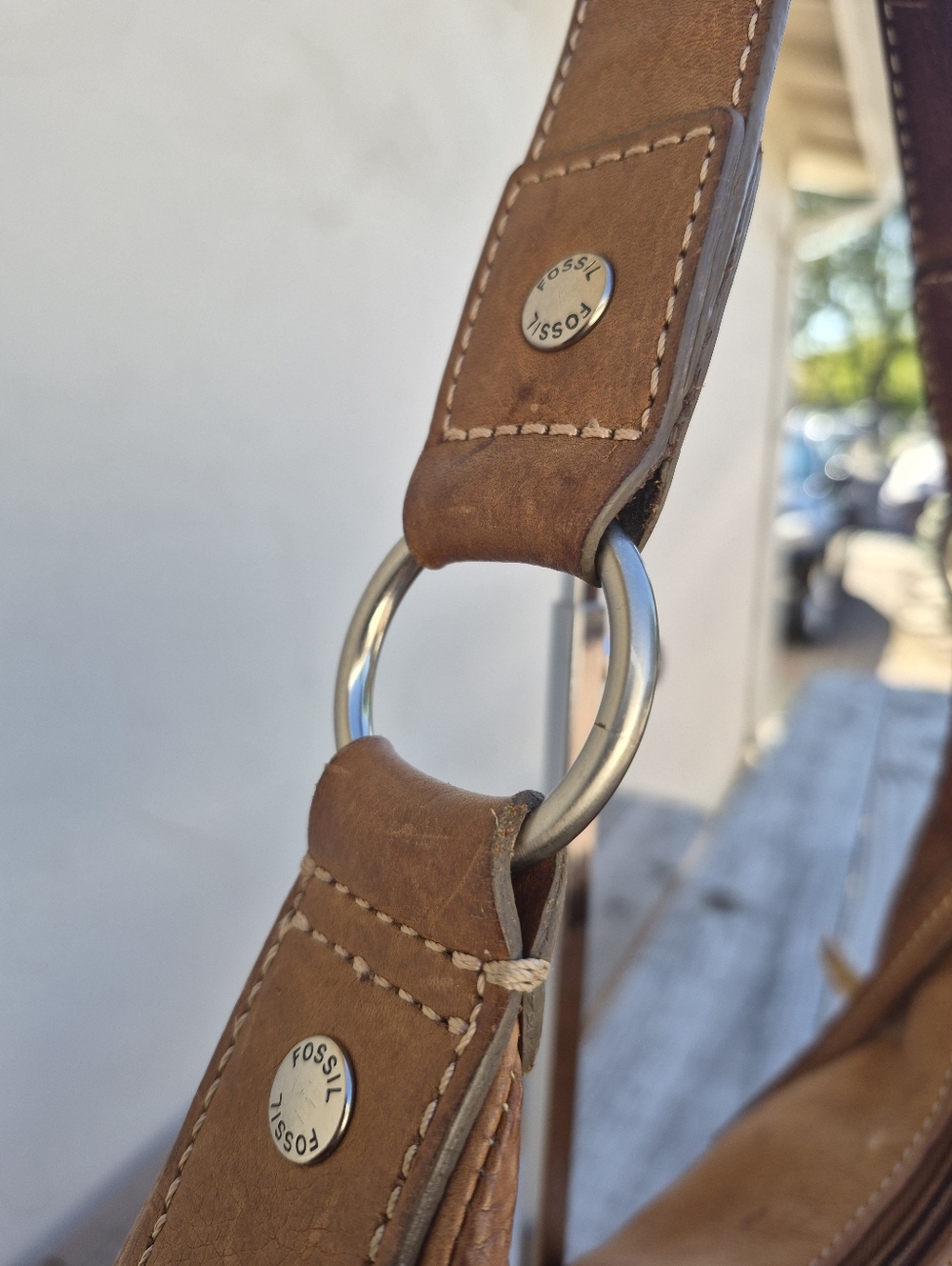 Fossil Vintage Leather Hobo Bag - Picture 5 of 15